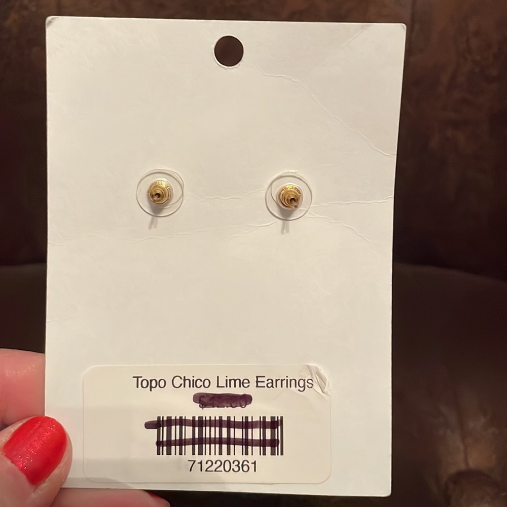 Beaded Topo Chico fun earring - Picture 4 of 6